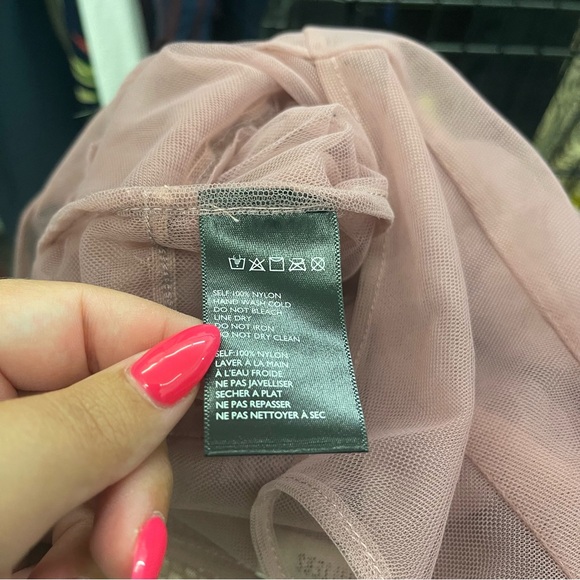 Urban Outfitters Aida Sheer Mesh Tulle Ruffle Midi Dress Sz XS - Picture 11 of 12